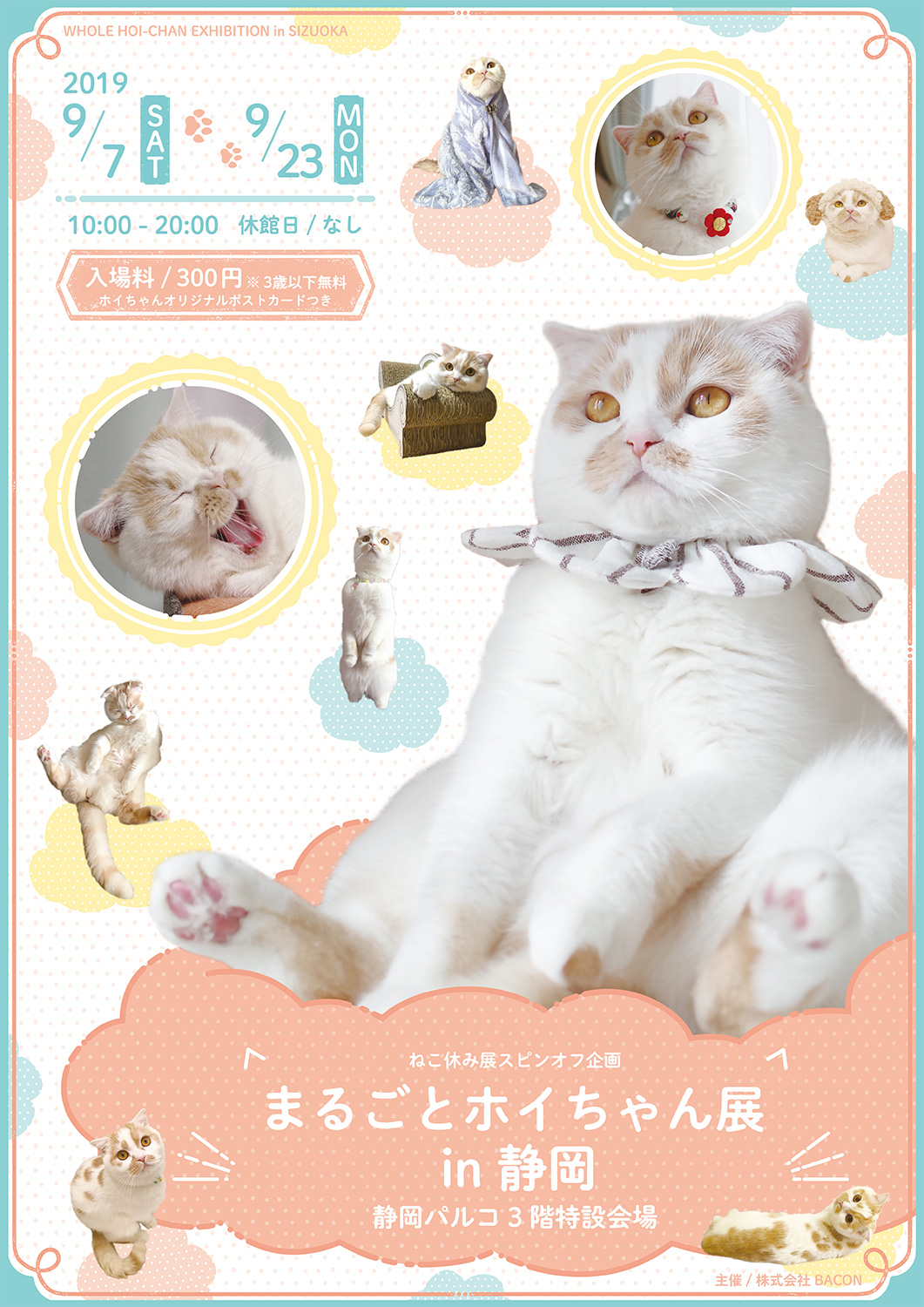 ねこ休み展スピンオフ企画 まるごとホイちゃん展 In 静岡 静岡パルコ3階