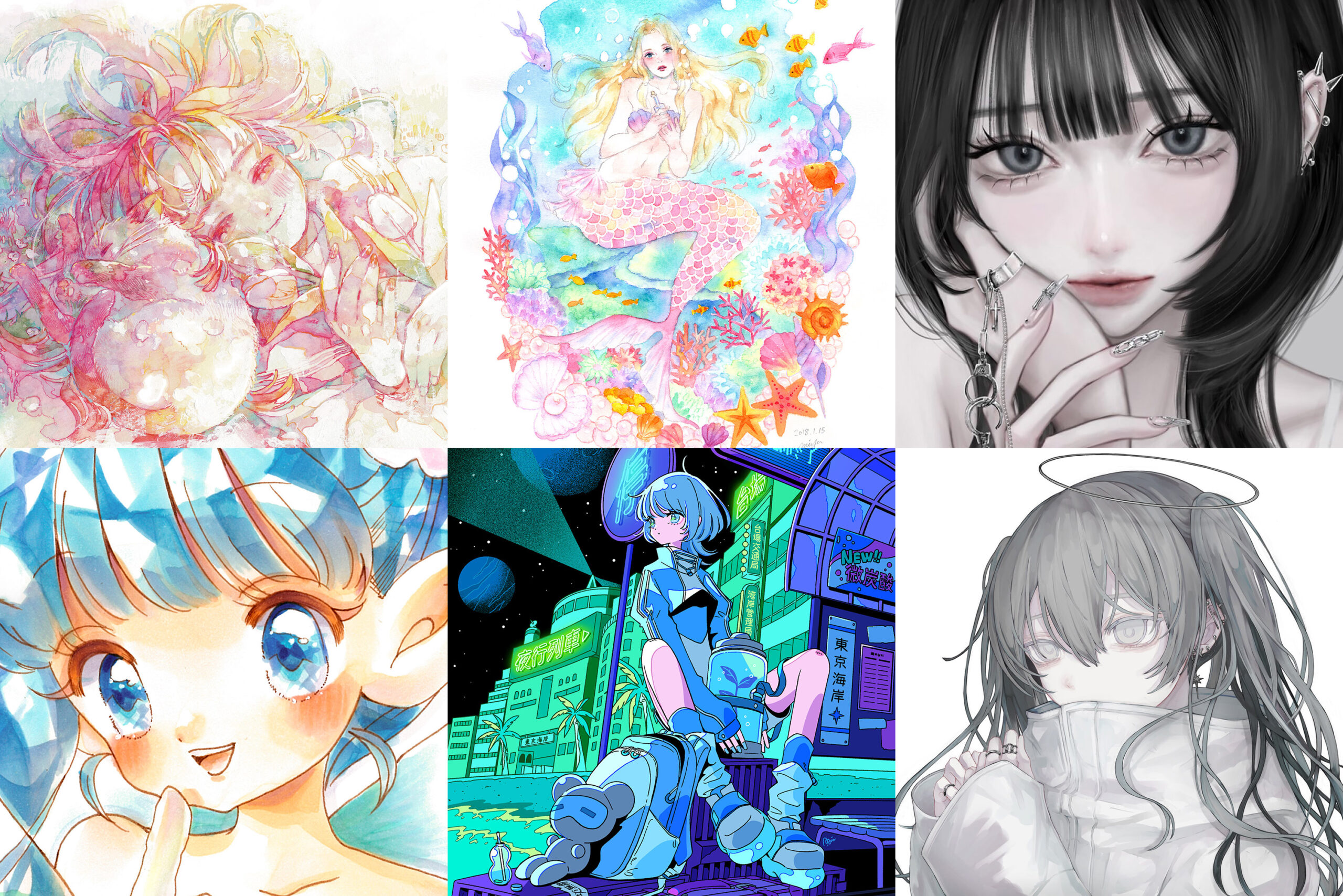 女の子のイラスト展＆グッズ展「なりたい女の子博」