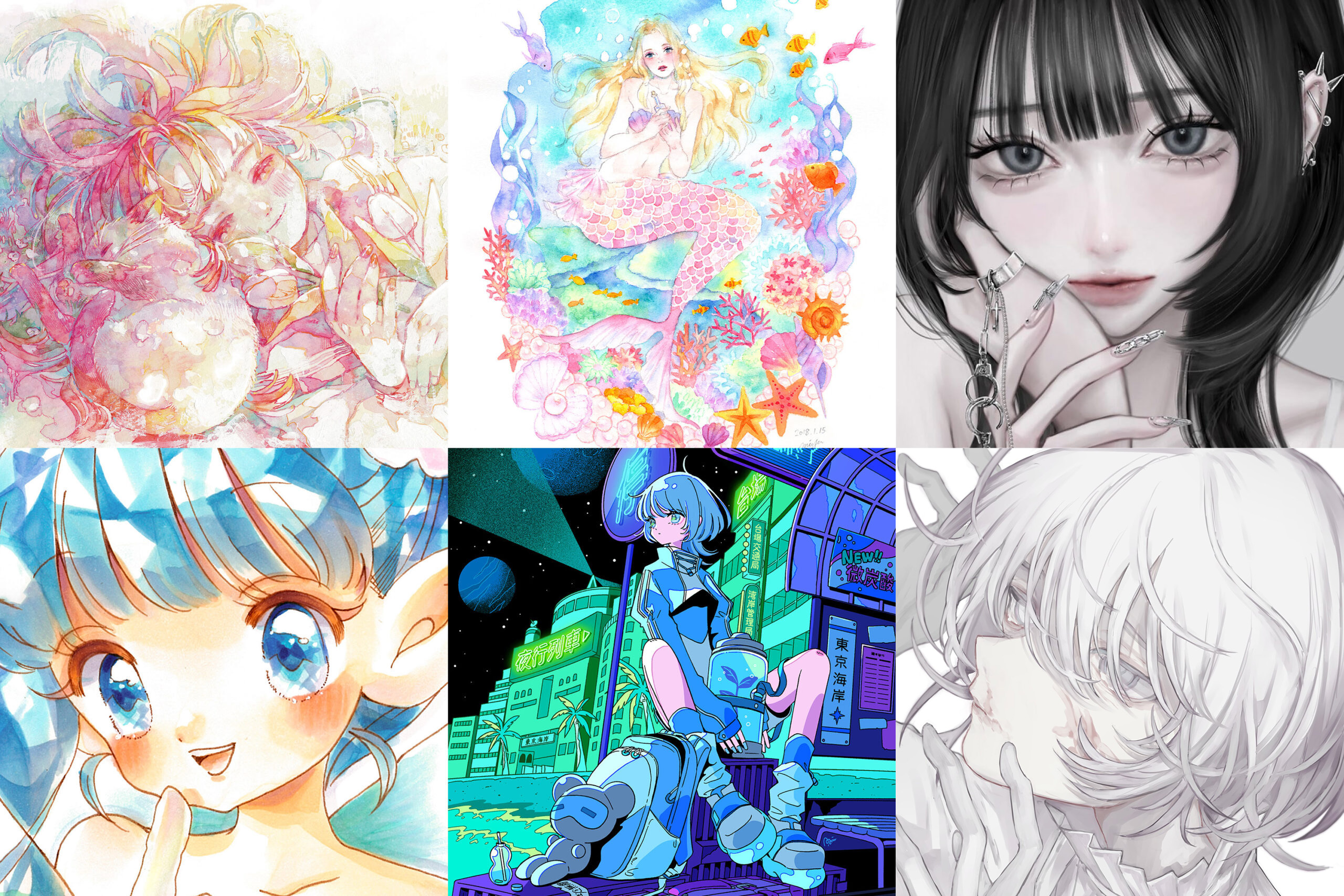 女の子のイラスト展＆グッズ展「なりたい女の子博」
