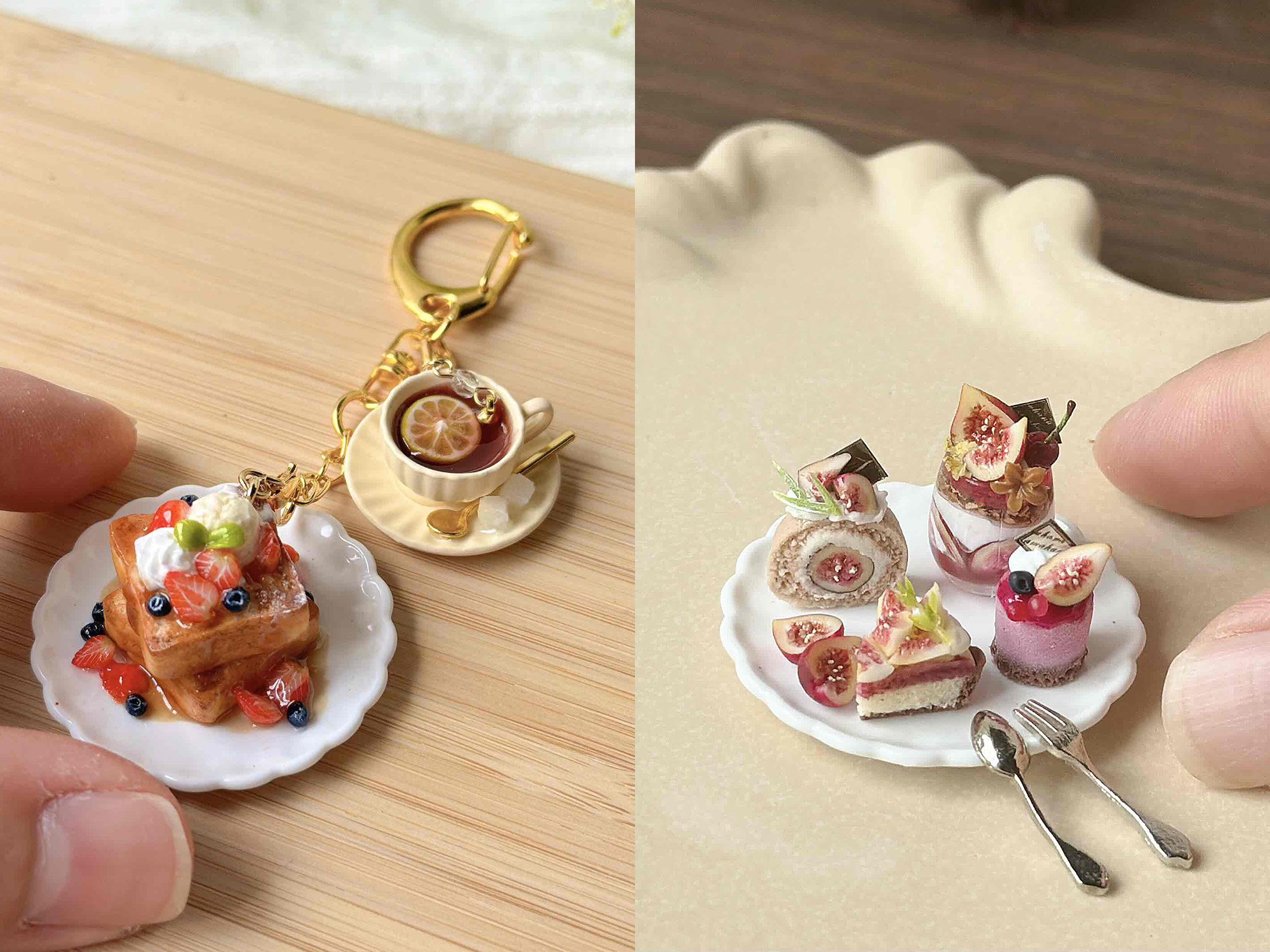 パンやスイーツなど、ミニチュア作品の合同展＆物販展「ミニチュア